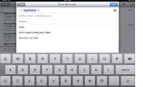 10 mail ipad inviare allegate e immagini via email su ipad
