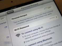 usare ipad come hotspot